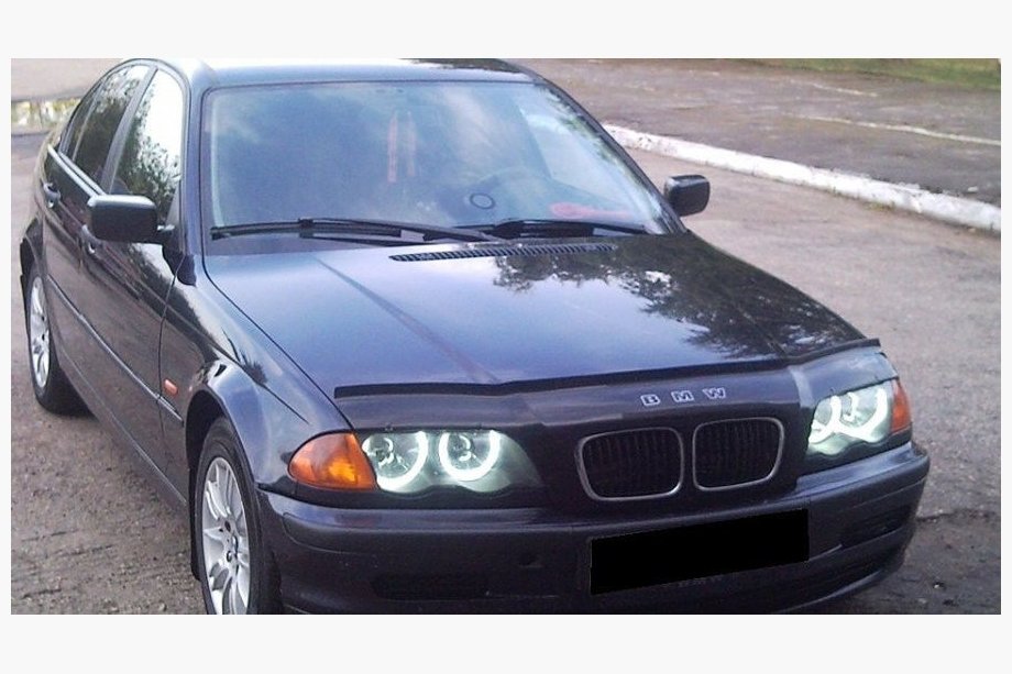 BMW 3 серія E46 1998-2006 рр. Дефлектор капота (1998-2001, VIP) Image