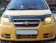 Chevrolet Aveo T250 2005-2011 рр. Дефлектор капота SD (VIP) фото 1