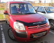 Citroen Berlingo 1996-2008 рр. Дефлектор капота VIP (2003-2008) фото 1