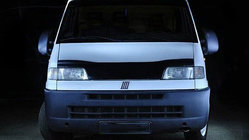 Fiat Ducato 1995-2006 рр. Дефлектор капота (1995-2002, VIP) фото 1