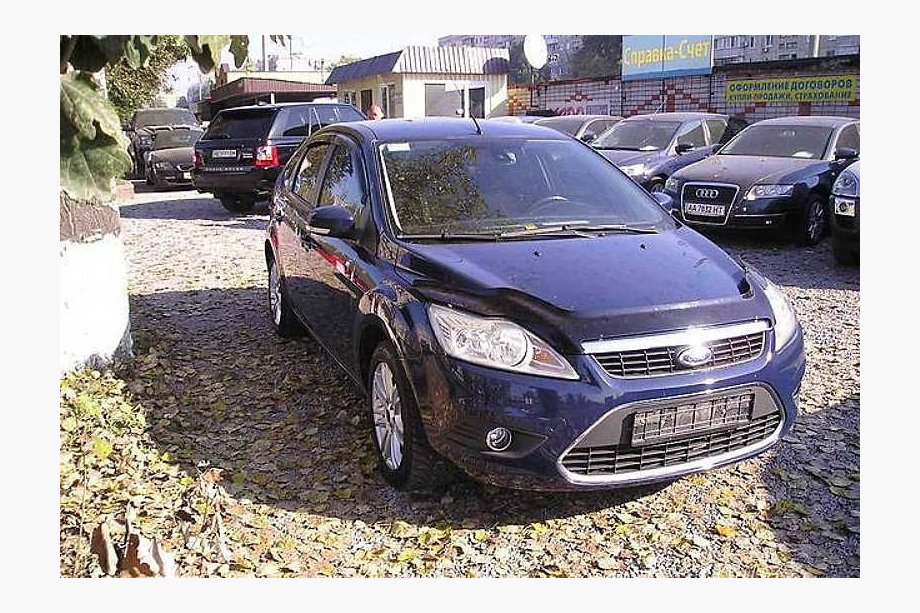 Ford Focus II 2008-2011 рр. Дефлектор капота (VIP) Image