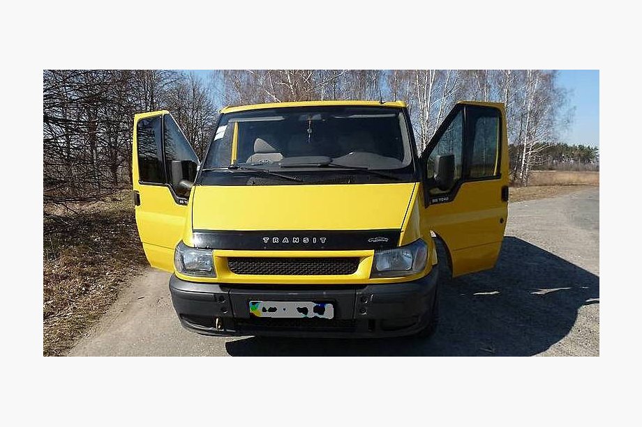 Ford Transit 2000-2014 рр. Дефлектор капота 2000-2006 VIP Image