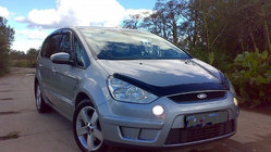 Ford S-Max 2007-2014 рр. Дефлектор капота 2006-2010 (VIP) фото 1
