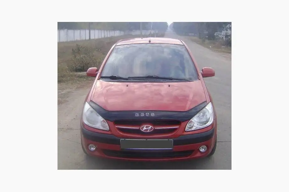 Hyundai Getz 2002- рр. Дефлектор капота 2006+ (VIP) Image