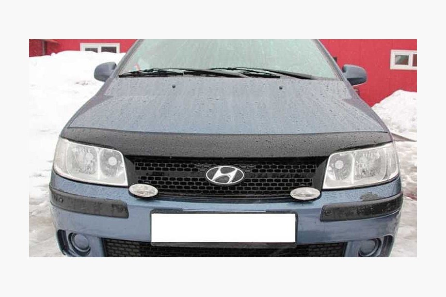 Hyundai Matrix 2001-2010 рр. Дефлектор капота (VIP) Image