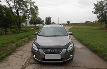Kia Ceed 2007-2012 рр. Дефлектор капота 2006-2009 (VIP) фото 1