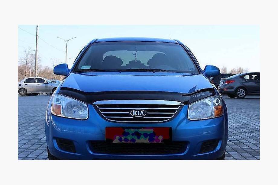 Kia Cerato 1 2004-2009 рр. Дефлектор капота (VIP) Image