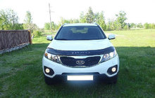 Kia Sorento II XM 2009-2014 рр. Дефлектор капота 2009-2012 (VIP) фото 1