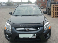 Kia Sportage 2004-2010 рр. Дефлектор капота (VIP) фото 1