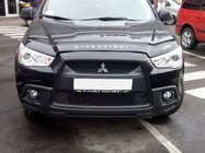 Mitsubishi ASX 2010-2023 рр. Дефлектор капота (VIP) фото 1