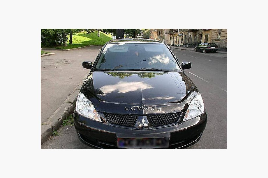 Mitsubishi Lancer 9 2004-2008 рр. Дефлектор капота (VIP) Image