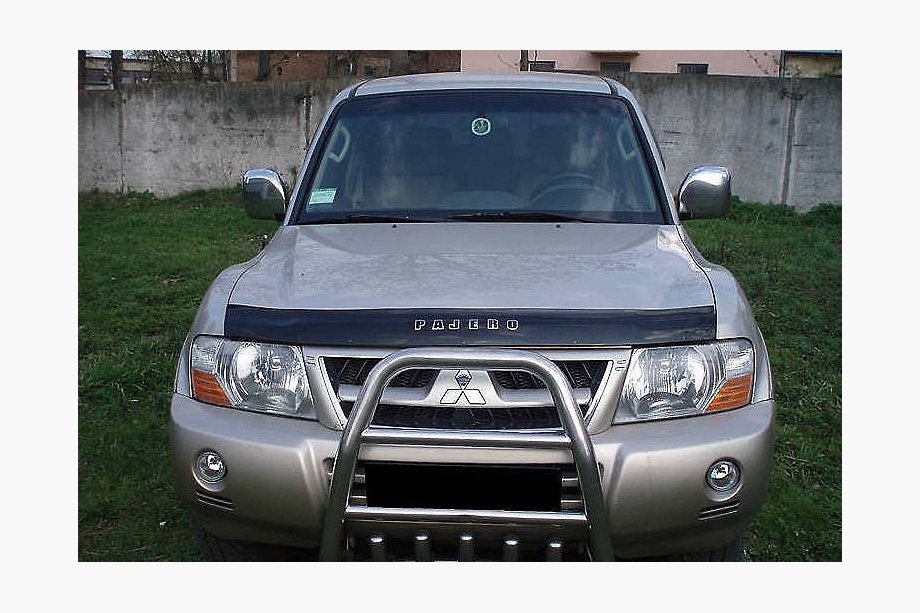 Mitsubishi Pajero Wagon III 1999-2006 рр. Дефлектор капота (VIP) Фото 1