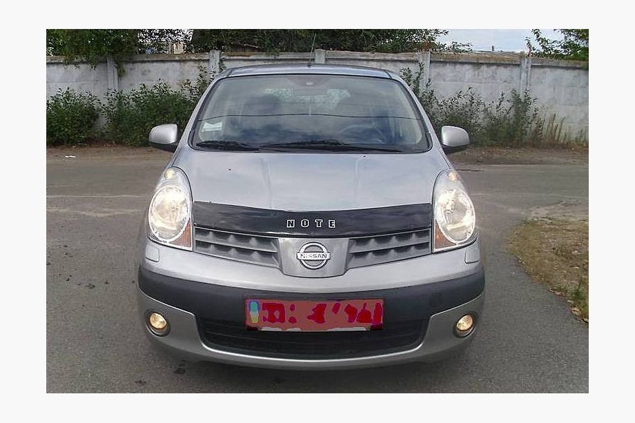 Nissan Note 2004-2012 рр. Дефлектор капота (VIP 2004-2009) Image