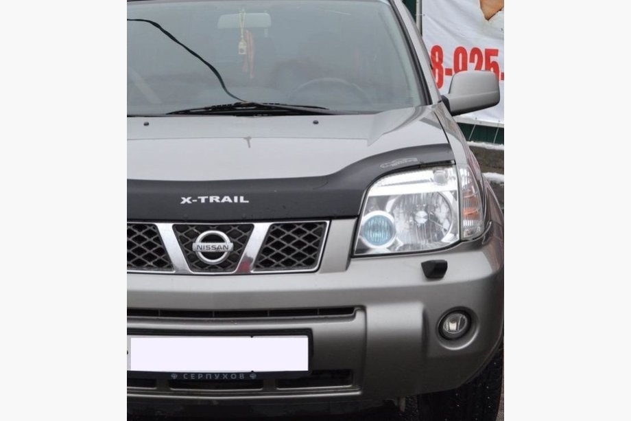 Nissan X-trail T30 2002-2007 рр. Дефлектор капота (VIP) Image