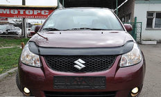 Suzuki SX4 2006-2013 рр. Дефлектор капота (VIP) фото 1