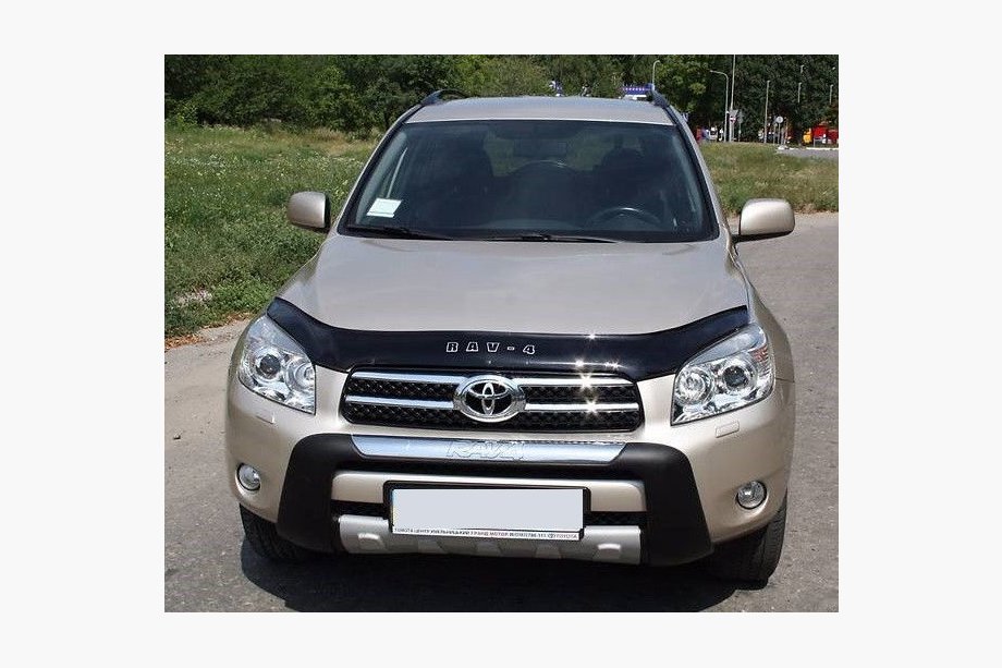 Toyota Rav 4 2006-2013 рр. Дефлектор капота 2006-2010 (VIP) Image