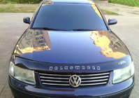 Volkswagen Passat B5 1997-2005 рр. Дефлектор капота 1997-2001 (VIP) фото 1