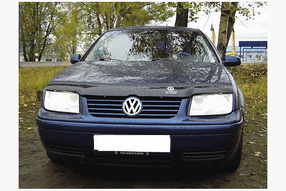 Volkswagen Bora 1998-2004 рр. Дефлектор капота (VIP) Image