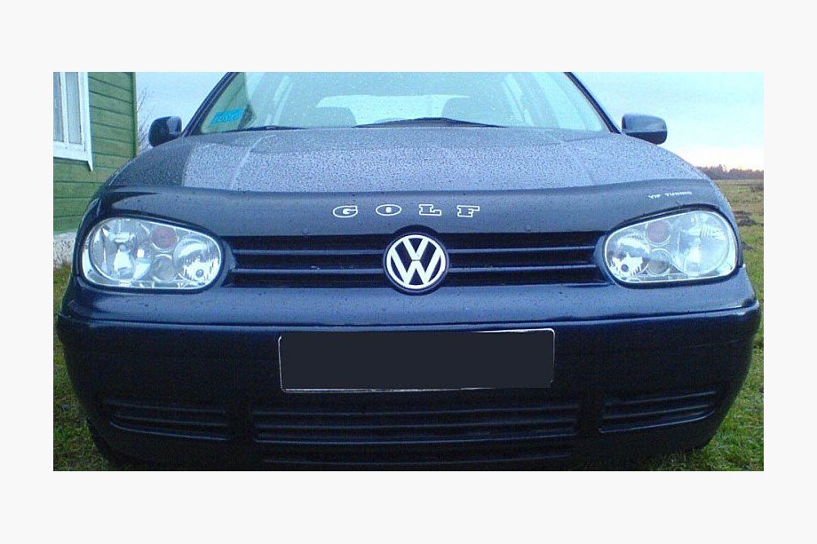Volkswagen Golf 4 1997-2006 рр. Дефлектор капота (VIP) Image