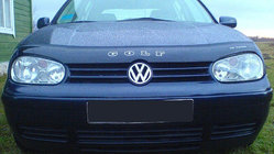 Volkswagen Golf 4 1997-2006 рр. Дефлектор капота (VIP) фото 1