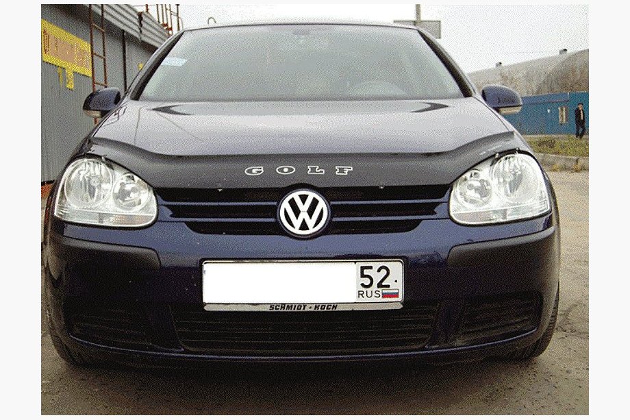Volkswagen Golf 5 2003-2009 рр. Дефлектор капота (VIP) Image