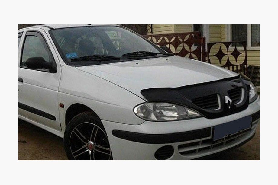 Renault Megane I 1996-2004 рр. Дефлектор капота 1999-2002 (VIP) Image