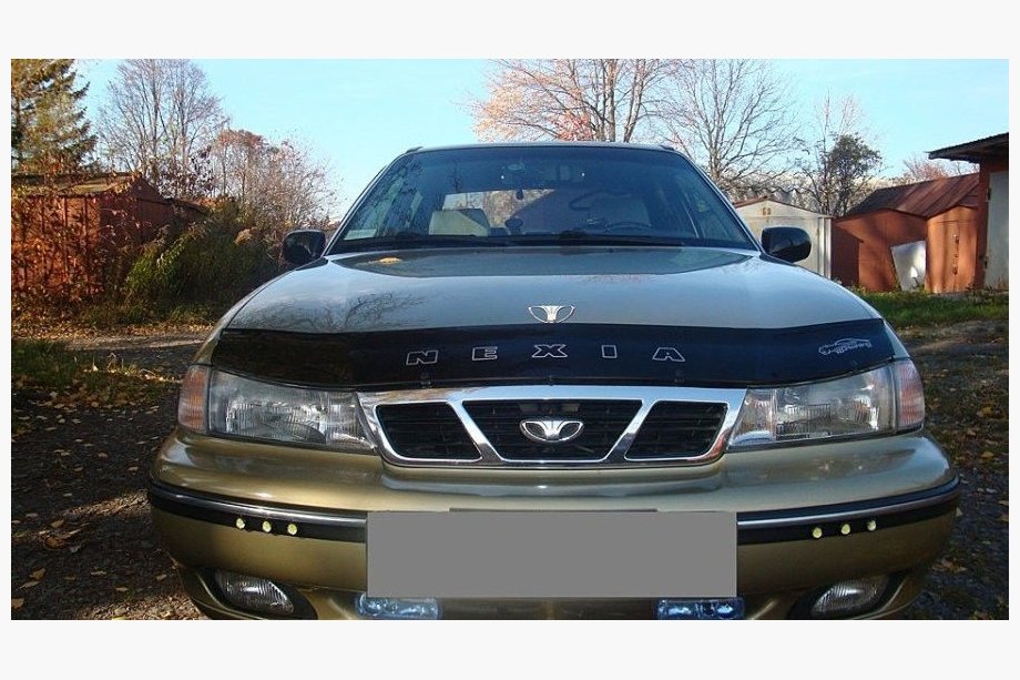 Daewoo Nexia 1995-2016 рр. Дефлектор капота (VIP) Image