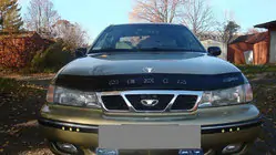 Daewoo Nexia 1995-2016 рр. Дефлектор капота (VIP) фото 1