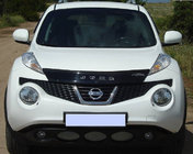 Nissan Juke 2010-2019 рр. Дефлектор капота (VIP) фото 1
