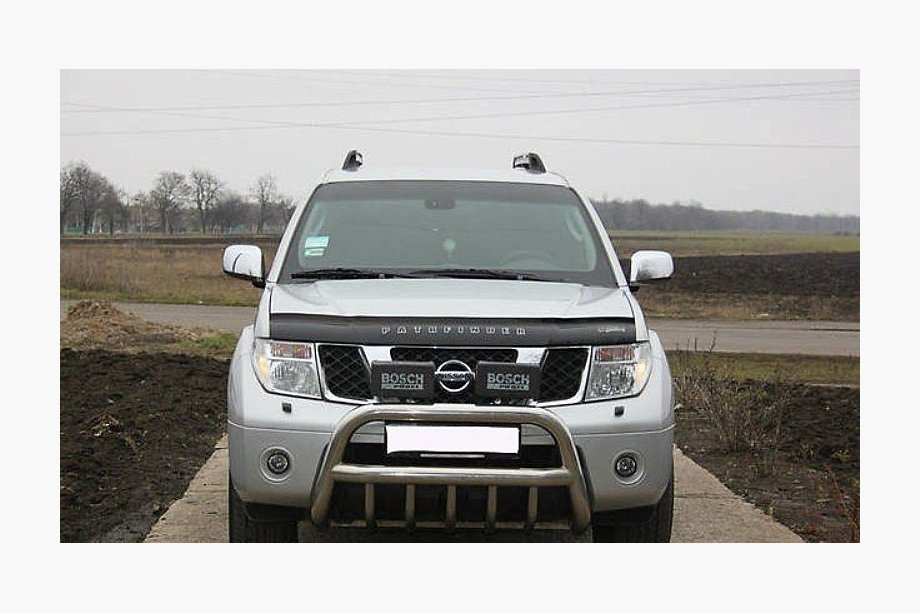 Nissan Pathfinder R51 2005-2014 рр. Уцінка Дефлектор капота (2005-2010, VIP) Image