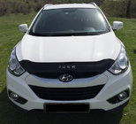 Hyundai IX-35 2010-2015 рр. Дефлектор капота VIP фото 1