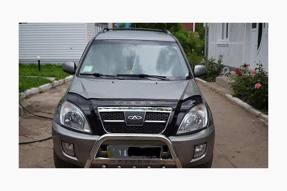 Chery Tiggo 1 2005-2016 рр. Дефлектор капота (VIP) Image