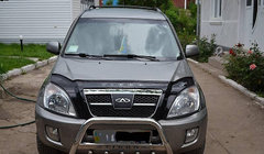 Chery Tiggo 1 2005-2016 рр. Дефлектор капота (VIP) фото 1