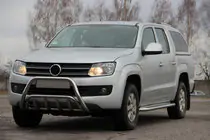 Volkswagen Amarok 2010-2022 рр. Кенгурятник WT002 (нерж) фото 1