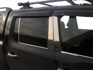 Молдинги дверних стійок (6 шт, нерж) фото 1