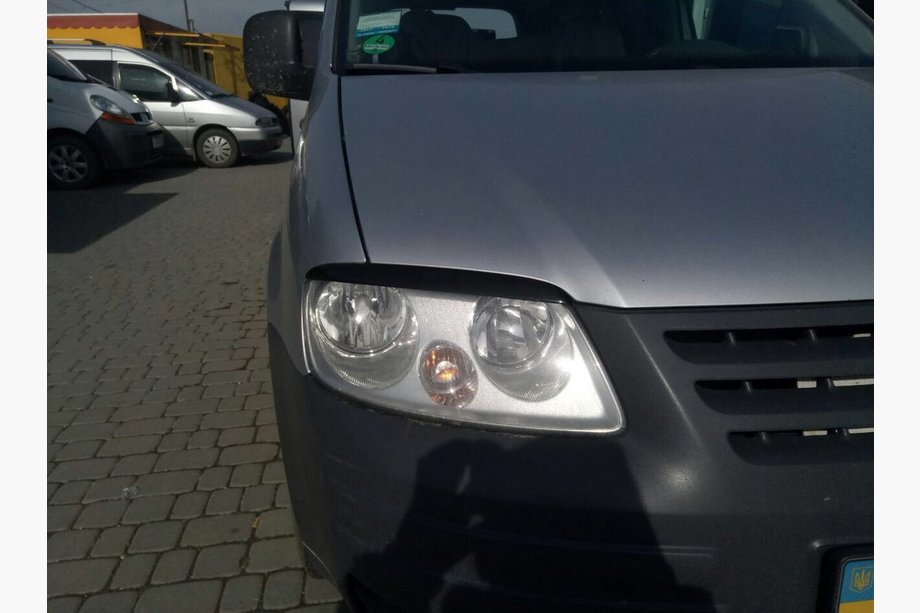 Volkswagen Caddy 2004-2010 рр. Війки (чорні) Фото 6