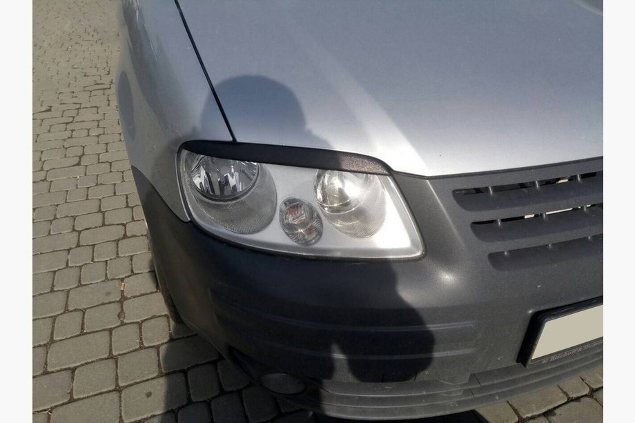 Volkswagen Caddy 2004-2010 рр. Війки (чорні) Фото 5
