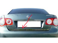 Volkswagen Jetta 2006-2011 рр. Кромка багажника (нерж) Carmos - Турецька сталь фото 2