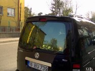 Volkswagen Caddy 2004-2010 рр. Спойлер Kalin (під фарбування) фото 2