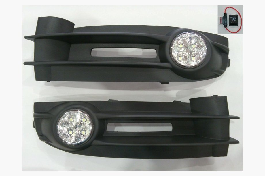 Volkswagen Caddy 2004-2010 рр. Комплект противотуманок (LED) Image
