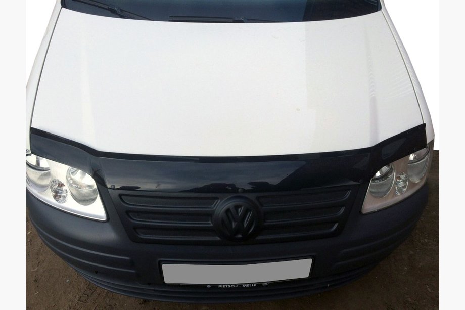 Volkswagen Caddy 2004-2010 рр. Дефлектор капоту (FLY) Image