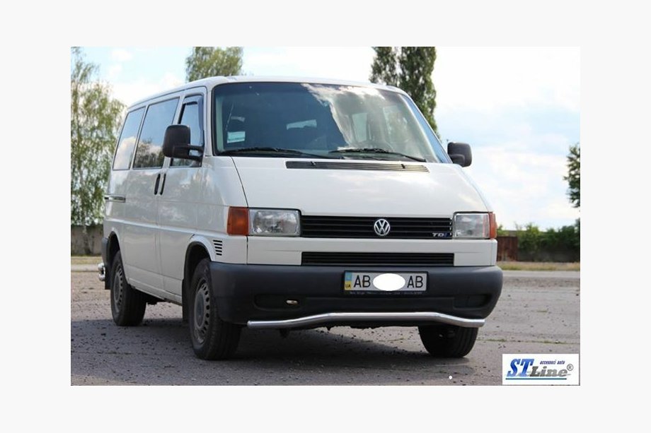 Volkswagen T4 Caravelle/Multivan 1990-2003 рр. Нижня одинарна хвиля ST007 (нерж) Фото 3