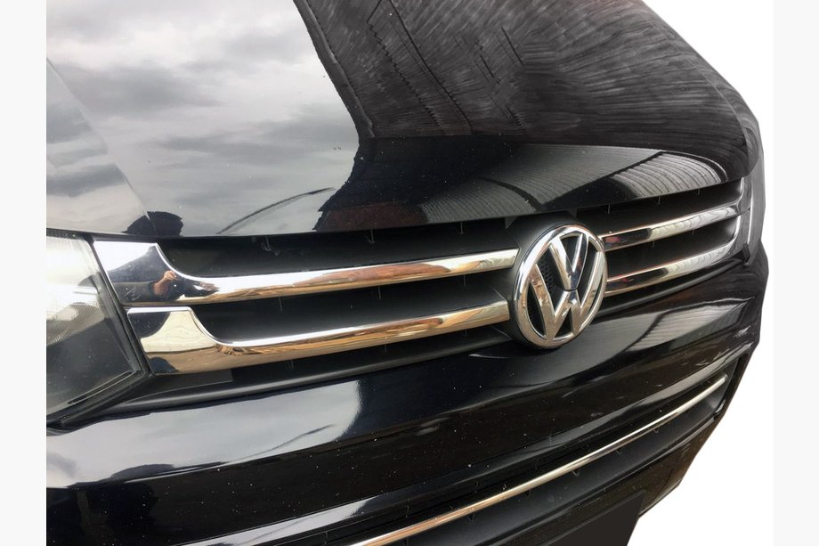 Volkswagen T5 2010-2015 рр. Накладки на решітку роздільні (Carmos, 4 шт, нерж.) Image
