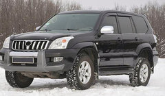 Toyota Land Cruiser Prado 120 2002-2009 рр. Вітровики (4 шт, HIC) фото 4