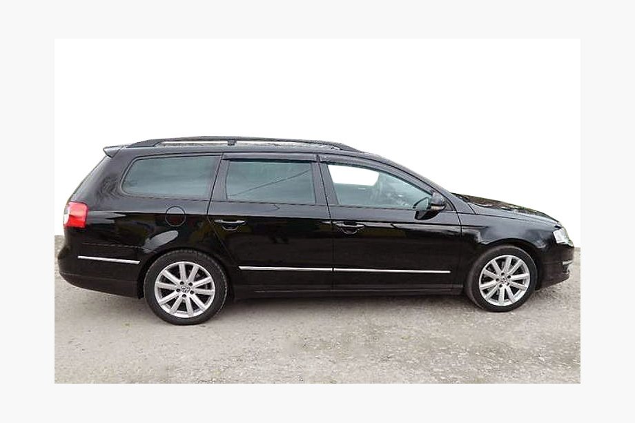 Volkswagen Passat B7 2012-2015 рр. Вітровики SW (4 шт, EU, HIC) Image