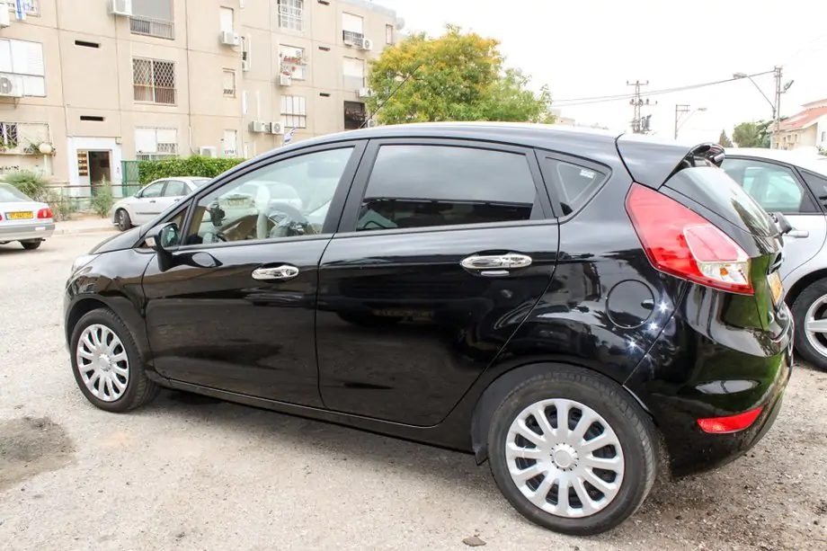 Ford Fiesta 2008-2017 рр. Накладки на ручки (4 шт., нерж.) Фото 2