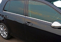 Нижні молдинги скла HB (4 шт, нерж) фото 5