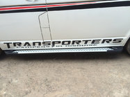 Volkswagen T6 2015-2024 рр. Бокові пороги Allmond Grey (2 шт., алюміній) фото 1