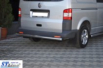 Volkswagen T5 Transporter 2003-2010 рр. Задня дуга AK002 (нерж) фото 4