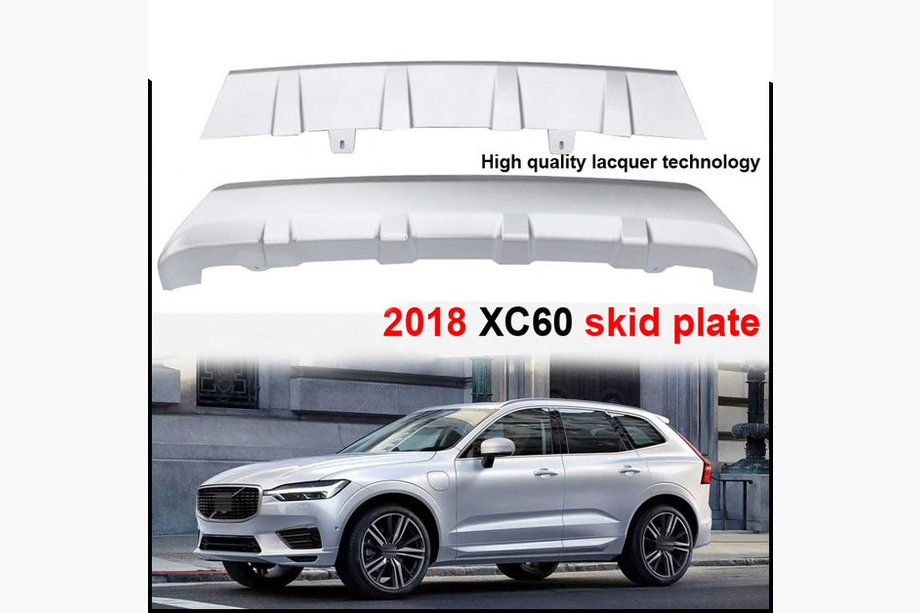 Volvo XC60 2017- рр. Передня і задня накладки (2 шт) Фото 3